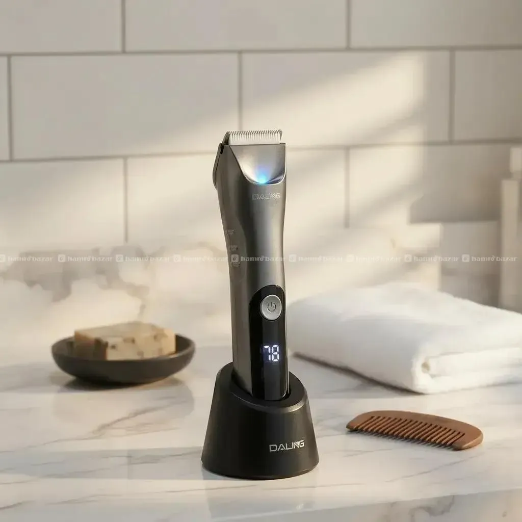 Daling Body Shaver Rechargeable Beard & Hair Trim 2