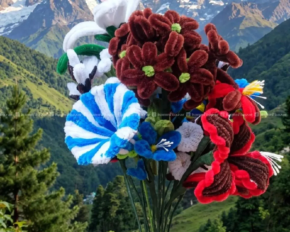 Artificial flower vase 3