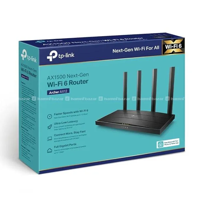 TP-Link Archer AX12 AX1500 Wi-Fi 6 Router 1