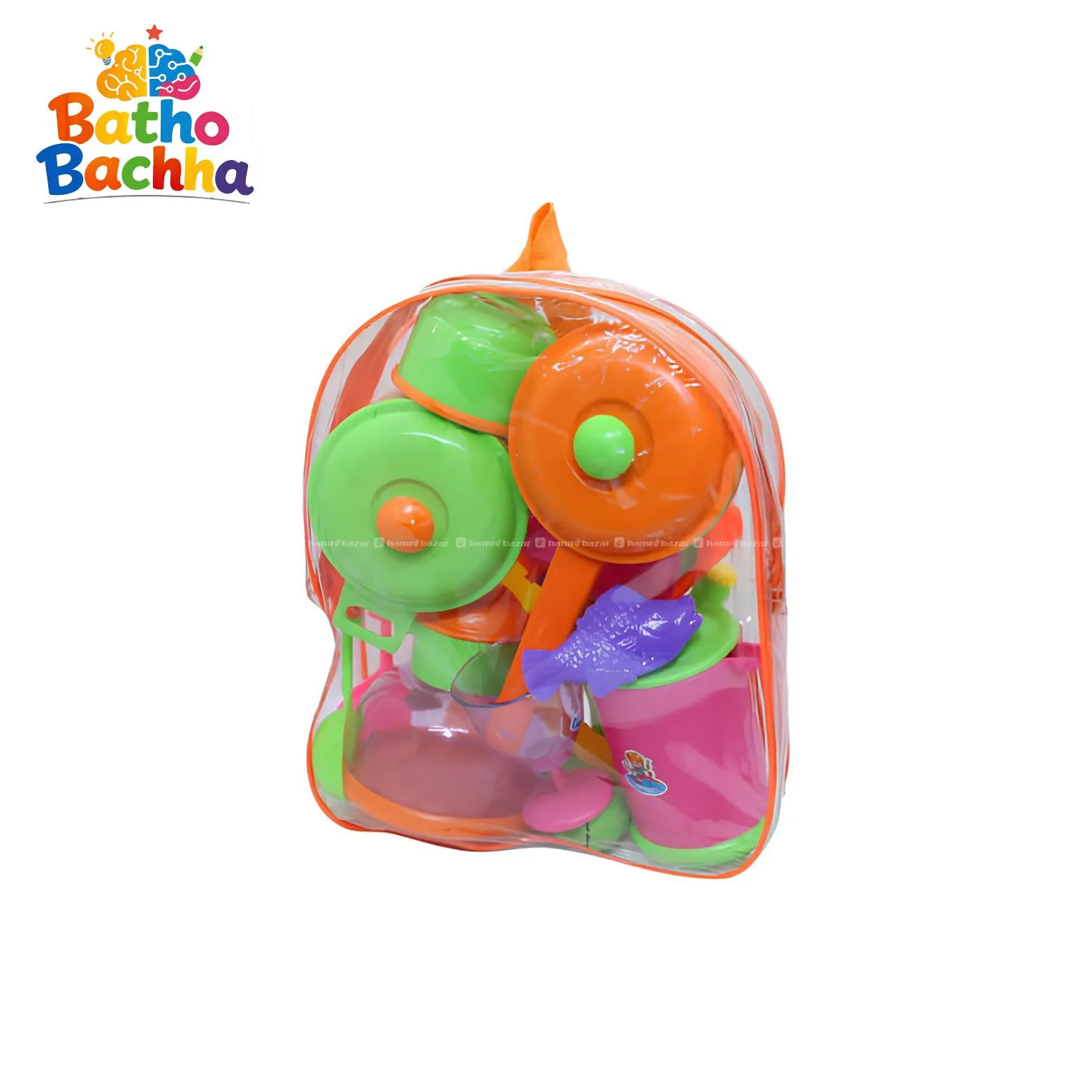 Kids Kitchen Play Set with Backpack