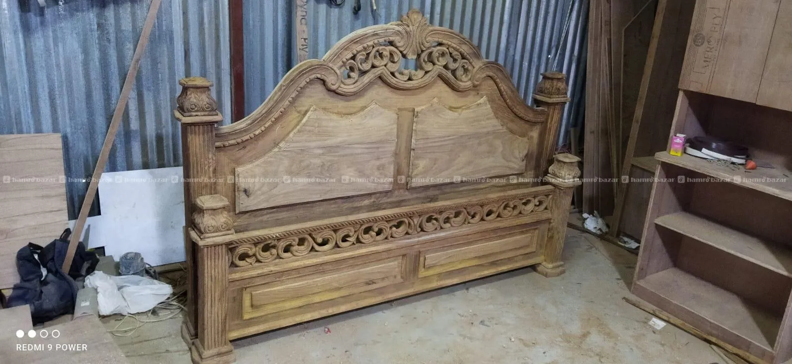 Carbeen wala Bed wooden 2