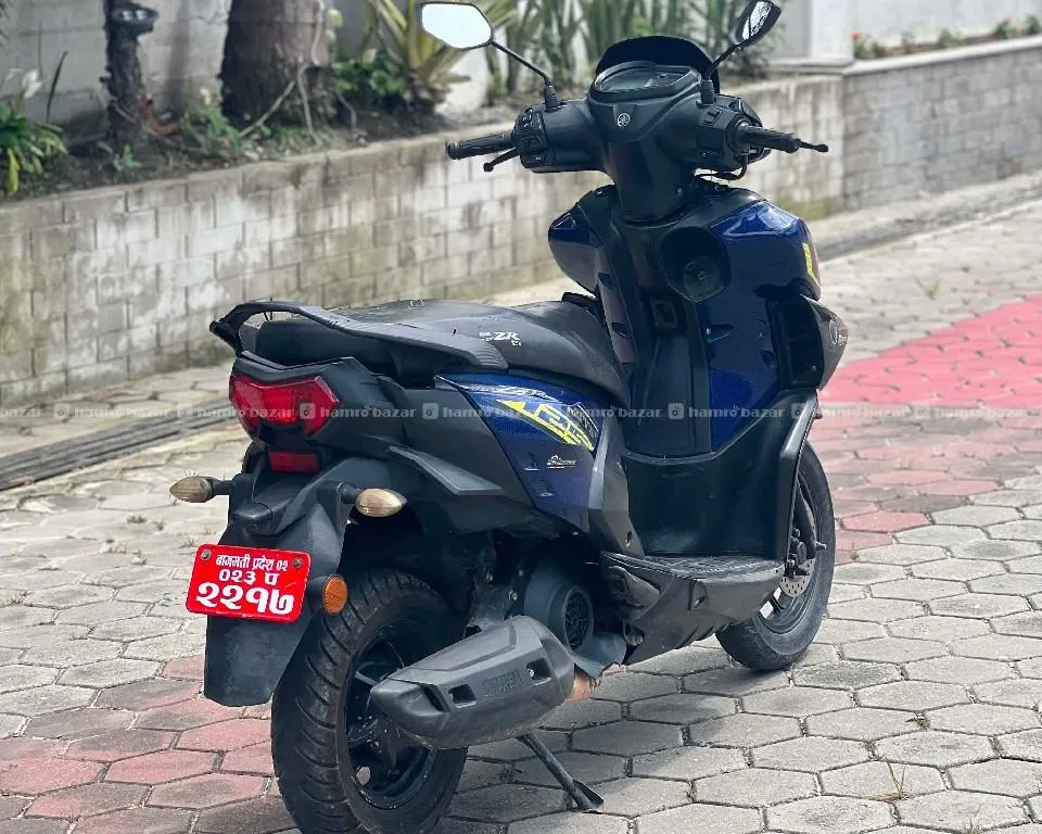 yamaha ray zr 127lot fi abs single hand super fresh 2