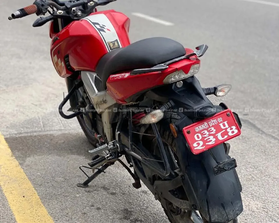 tvs rtr apache 160cc 2021model 133lot super fresh. 2