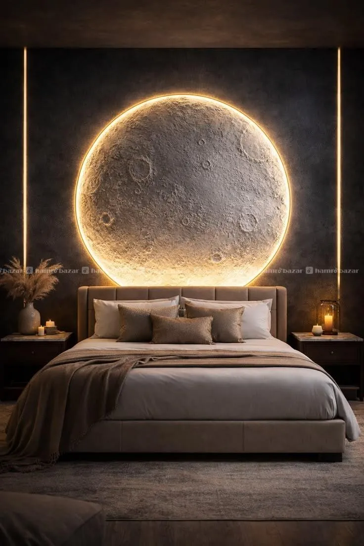 Interior Design Moon design for wall and ceiling 7