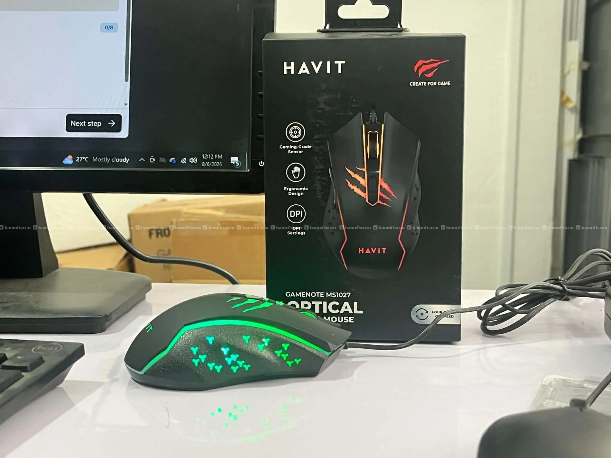 🎮 HAVIT GAMENOTE MS1027 Optical Gaming Mouse 2