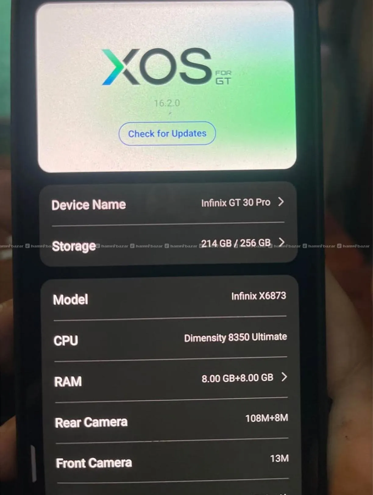 Infinix Gt30pro 5g on sale. Full new condition. 4