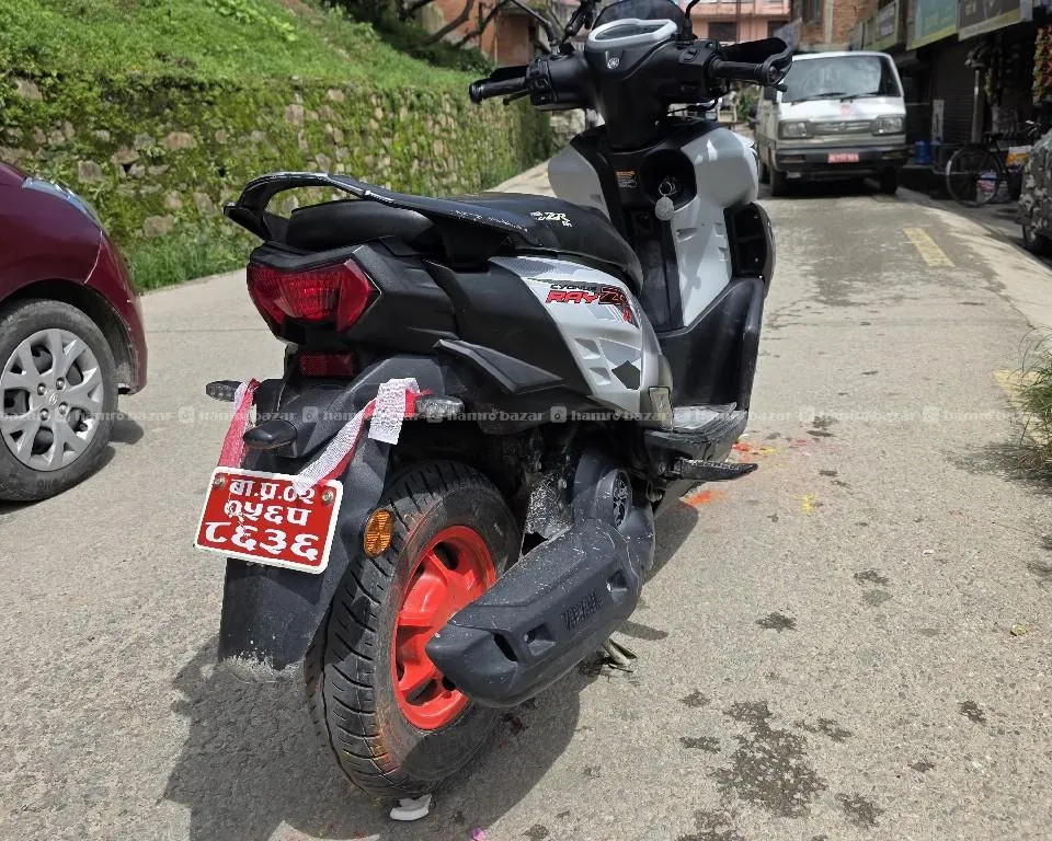 Yamaha RayZr hybrid 2025 model 056 lot urgentsell 4