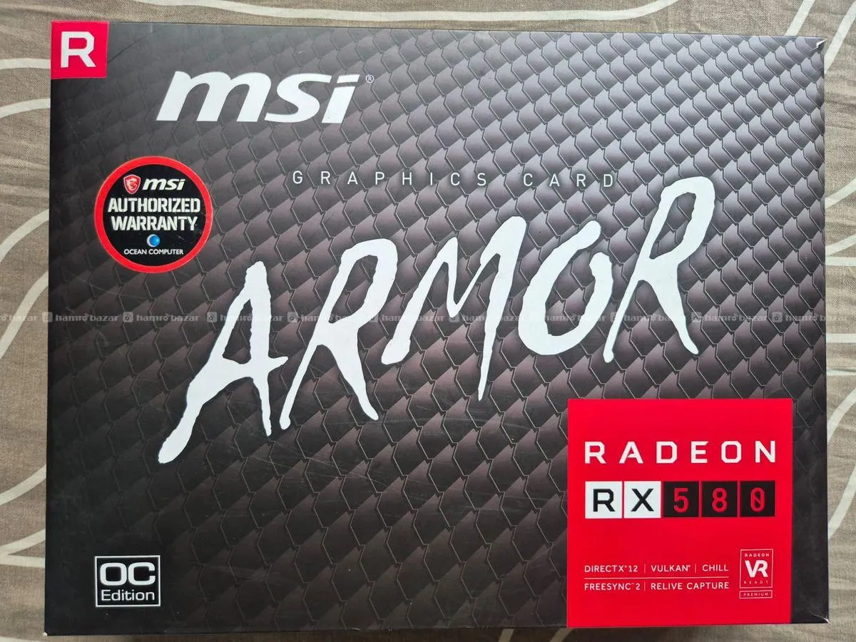 AMD Radeon RX 580 ARMOR 8G OC (8GB GDDR5) 4