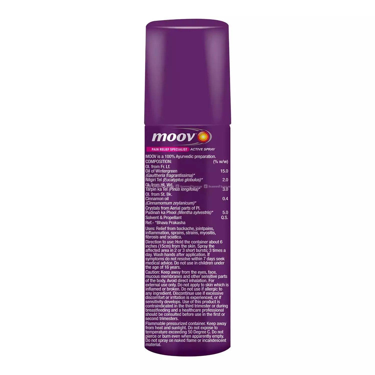 Moov Instant Pain Relief Spray - 80G 2