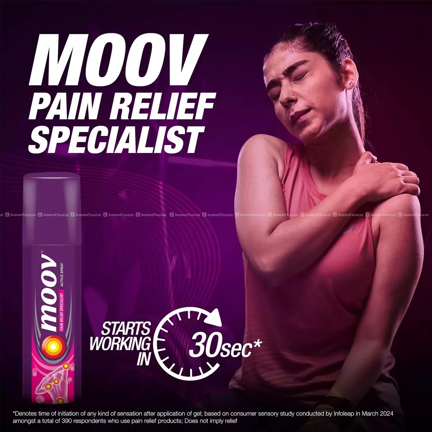 Moov Instant Pain Relief Spray - 80G 4