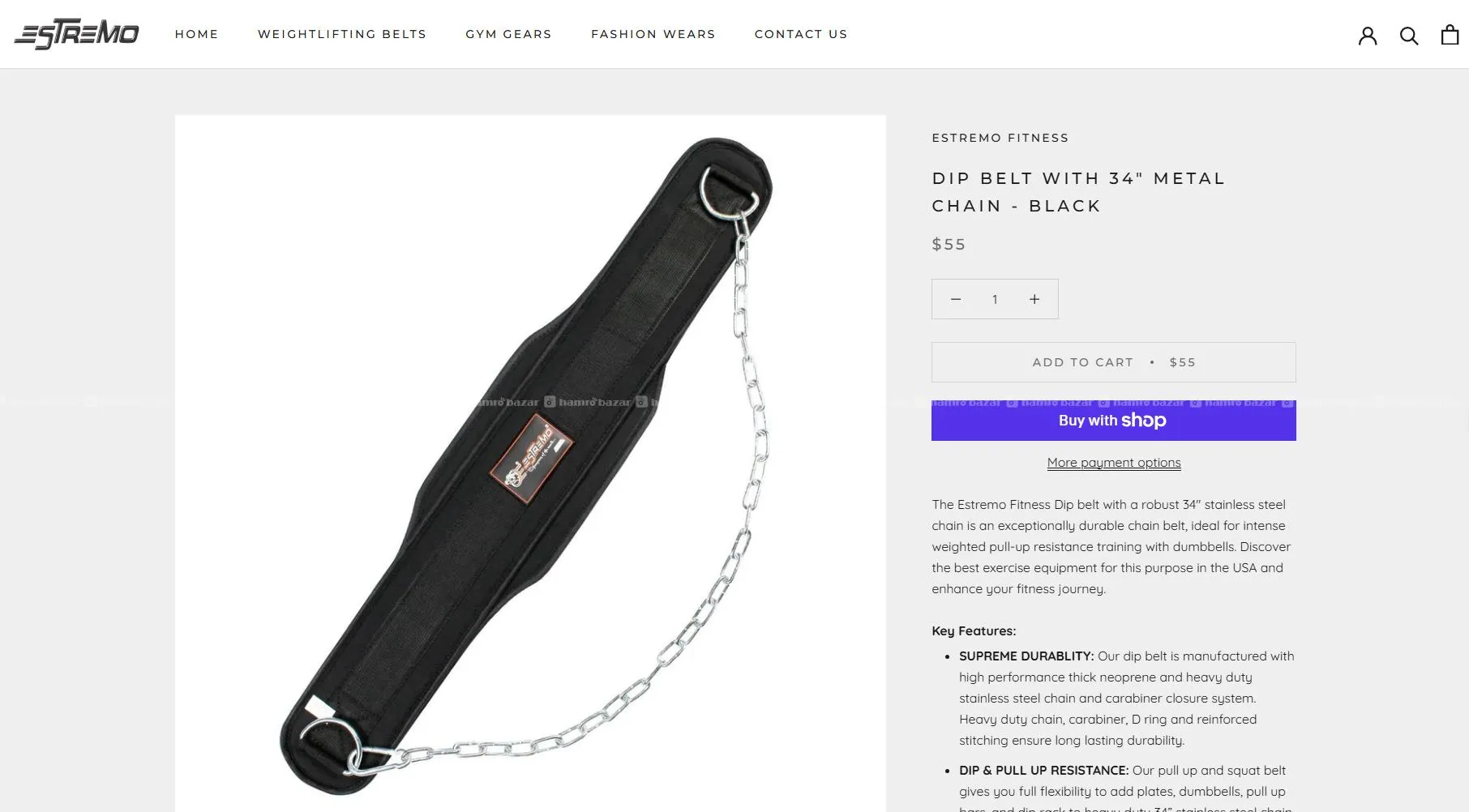 Dip Belt 3