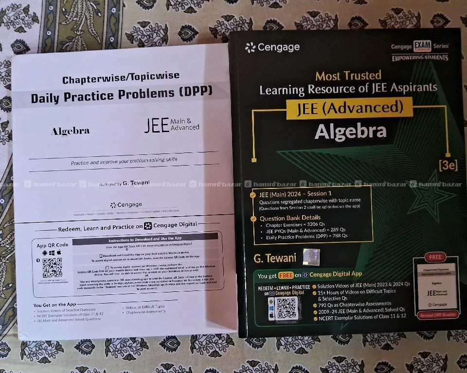  JEE Books Set Cengage Math, MS Chauhan, N Awasthi 4