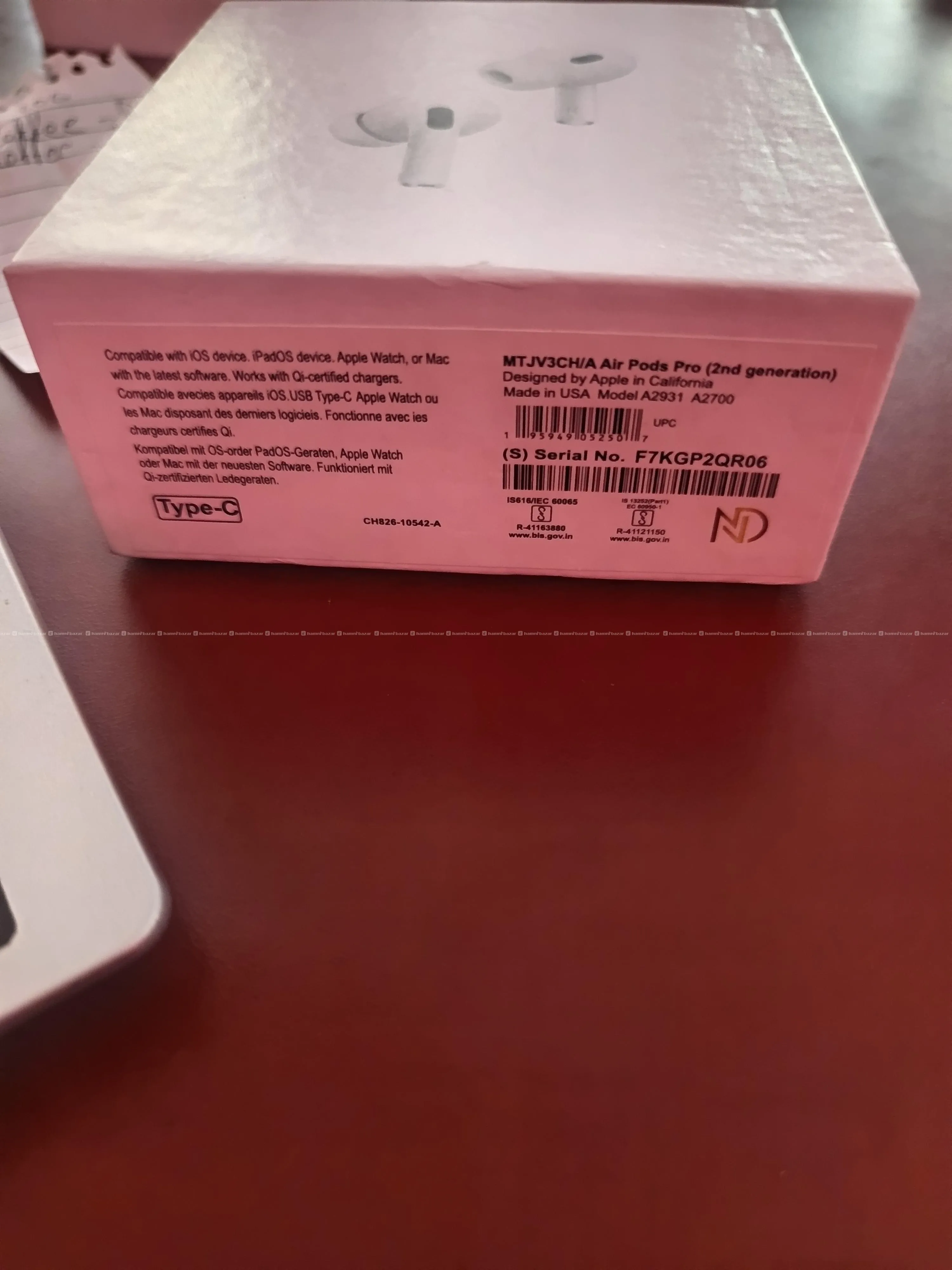 Airpod pro brand new, not used once 3