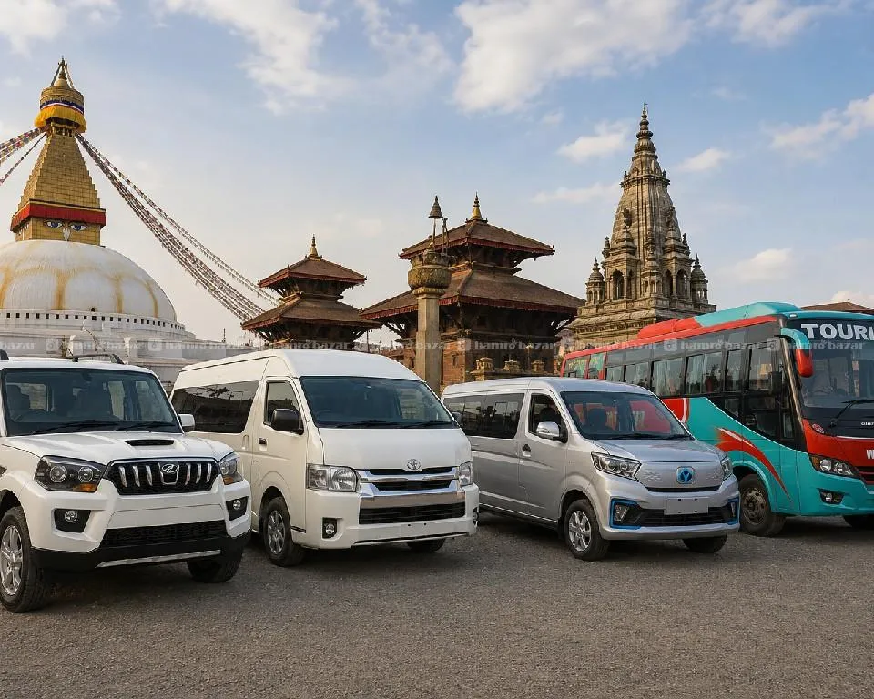 rent in nepal rent bus, car, ev hice Book now 3