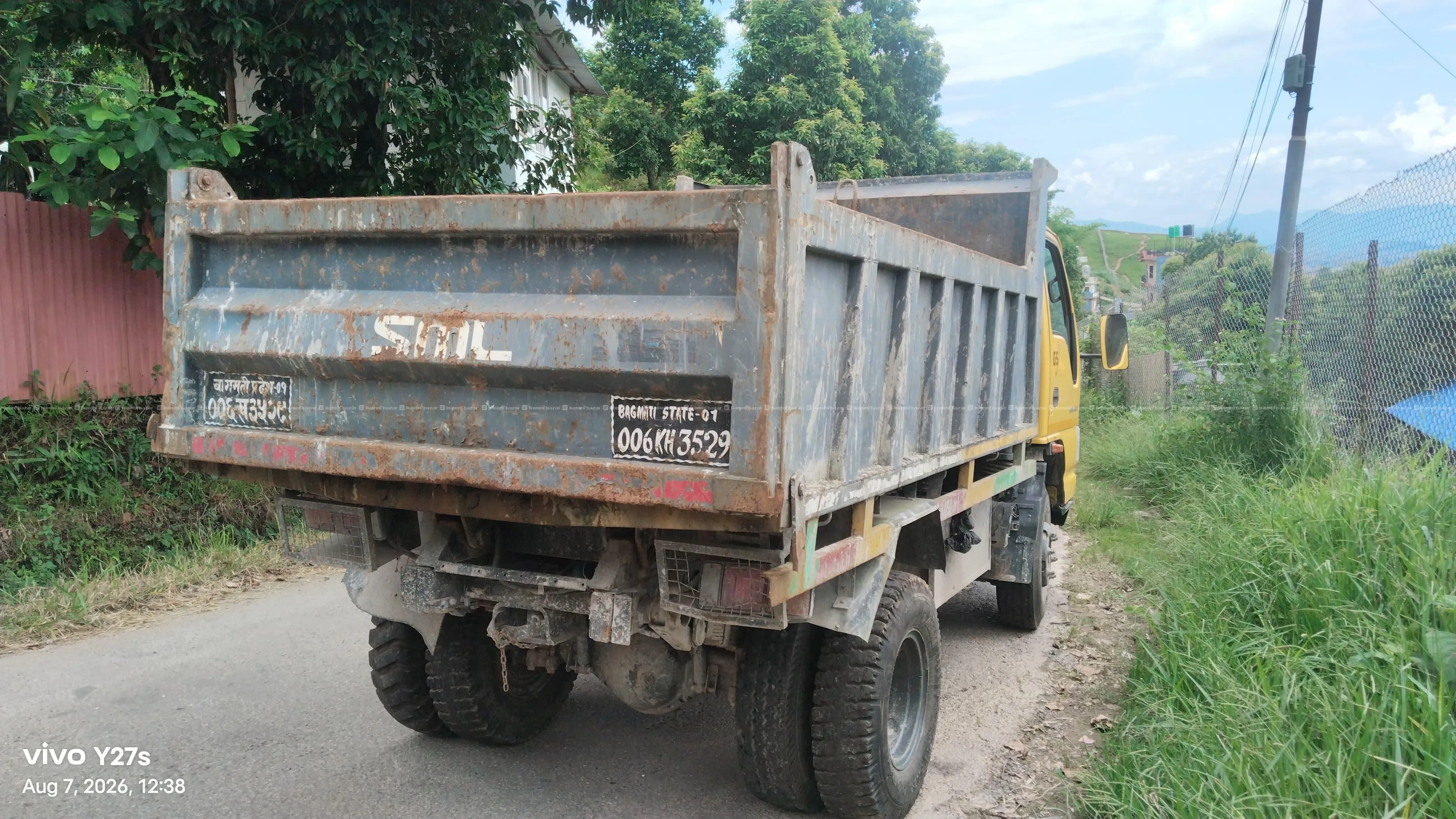 SML Samrat GS Mini Tipper Truck — 2WD 4