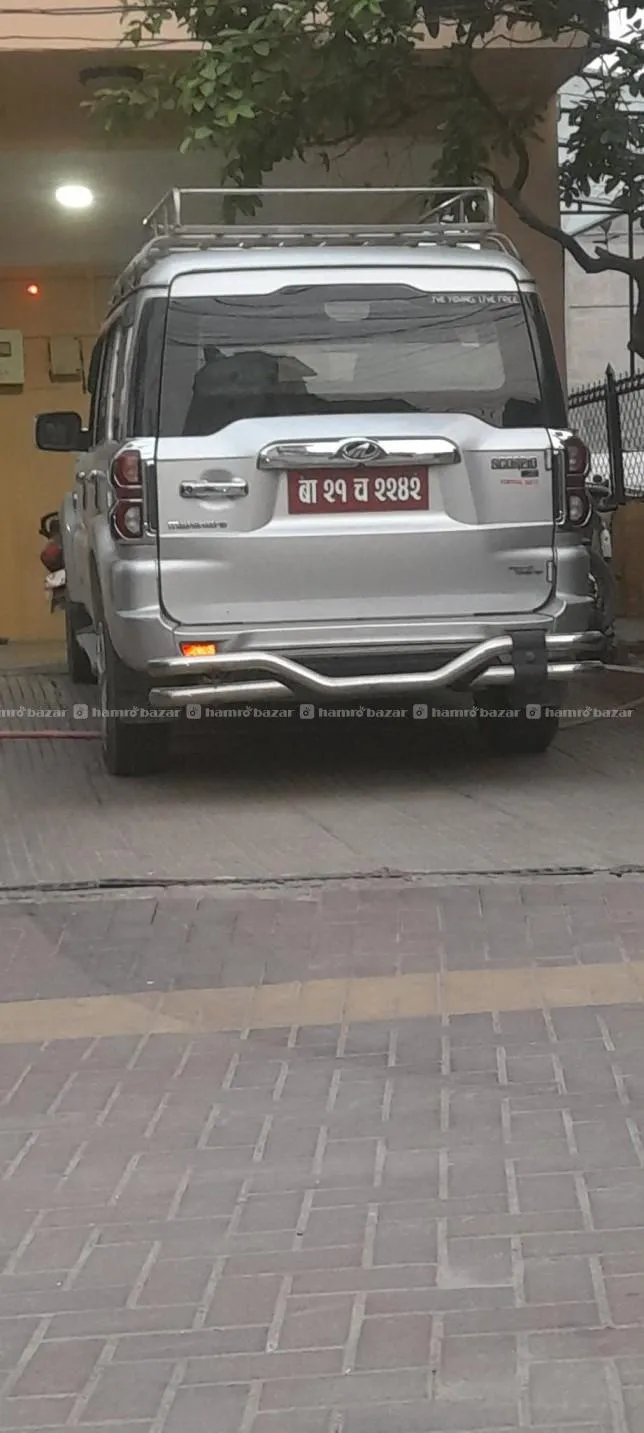 Office used Mahindra Scorpio on sale 3