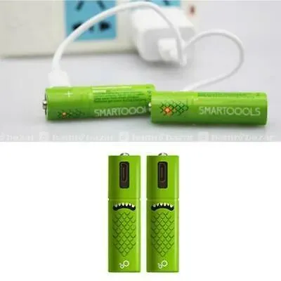 Smart Tools 1000mAh Micro USB rechargable battery 2