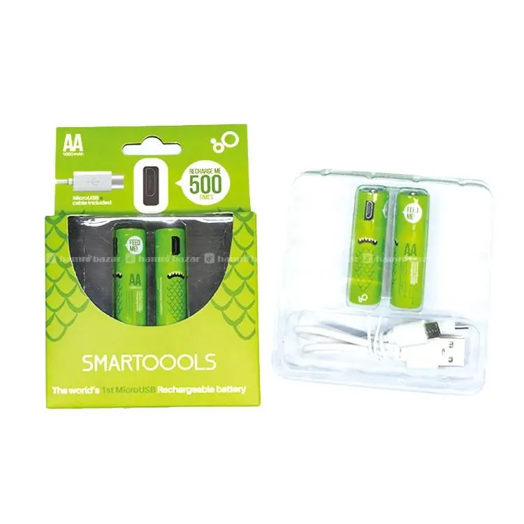 Smart Tools 1000mAh Micro USB rechargable battery 3