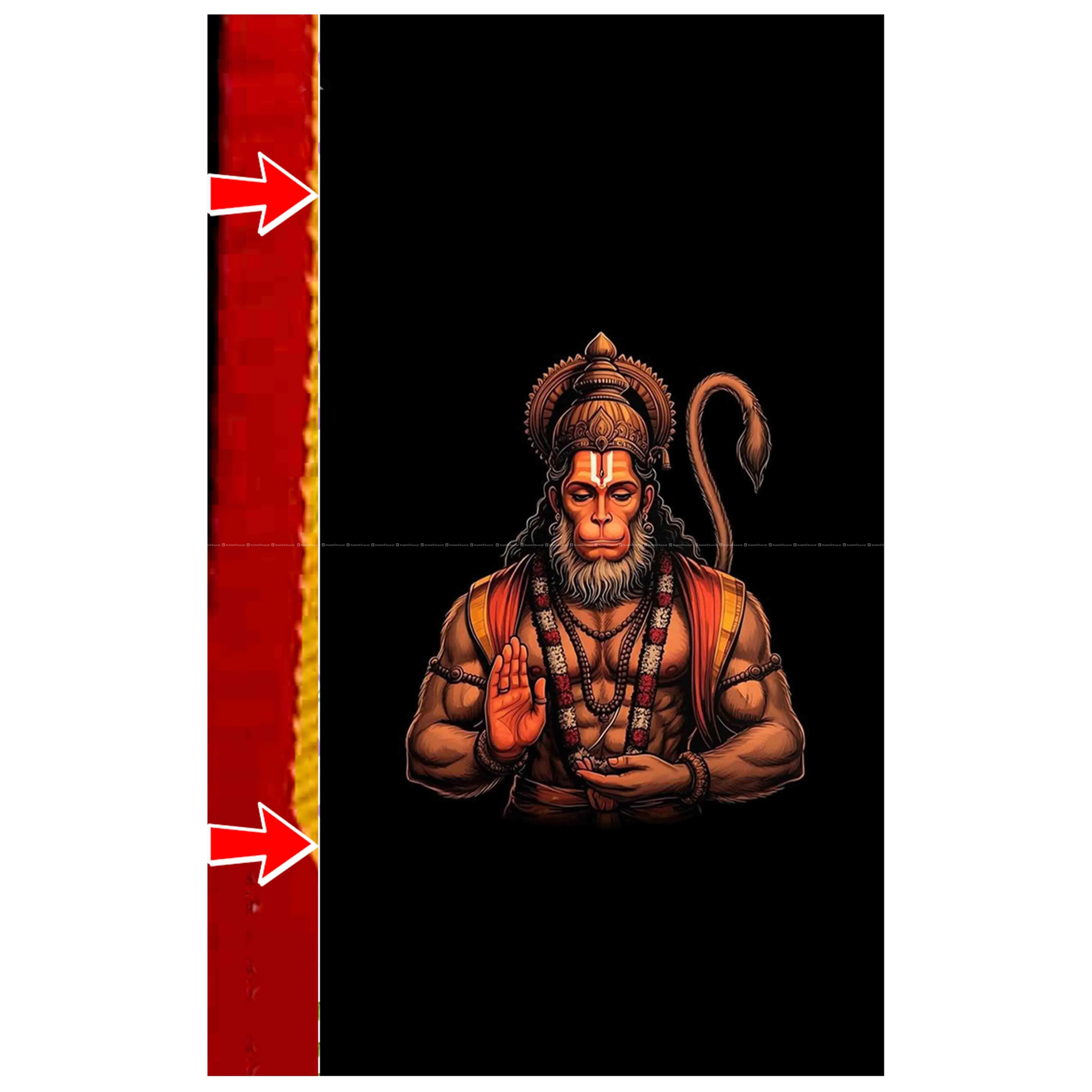 Mobile Skins\Wraps Hanuman For All Mobile Model