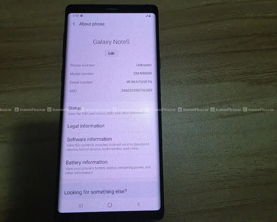 Samsung note 9 4