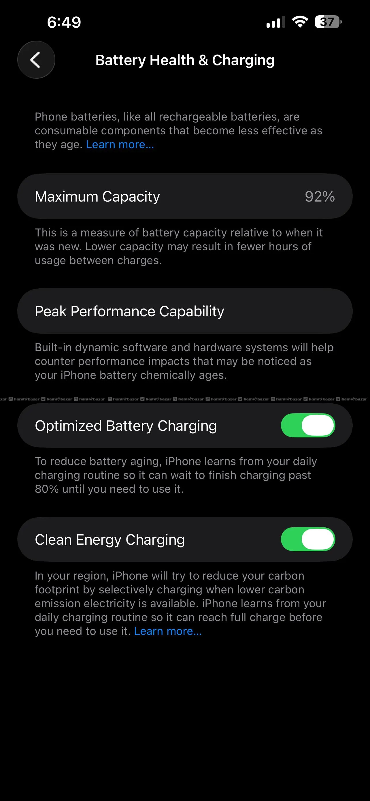 iphone 13promax 256gb 92% battery health 3