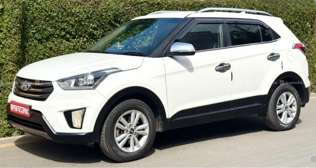 Hyundai creta sx+ 2016 petrol white fresh suv Sale 7