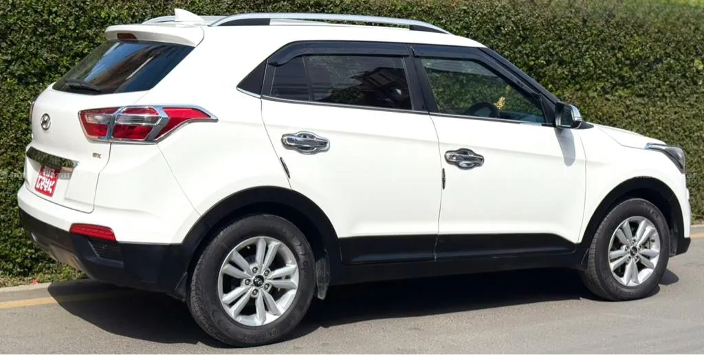 Hyundai creta sx+ 2016 petrol white fresh suv Sale 4