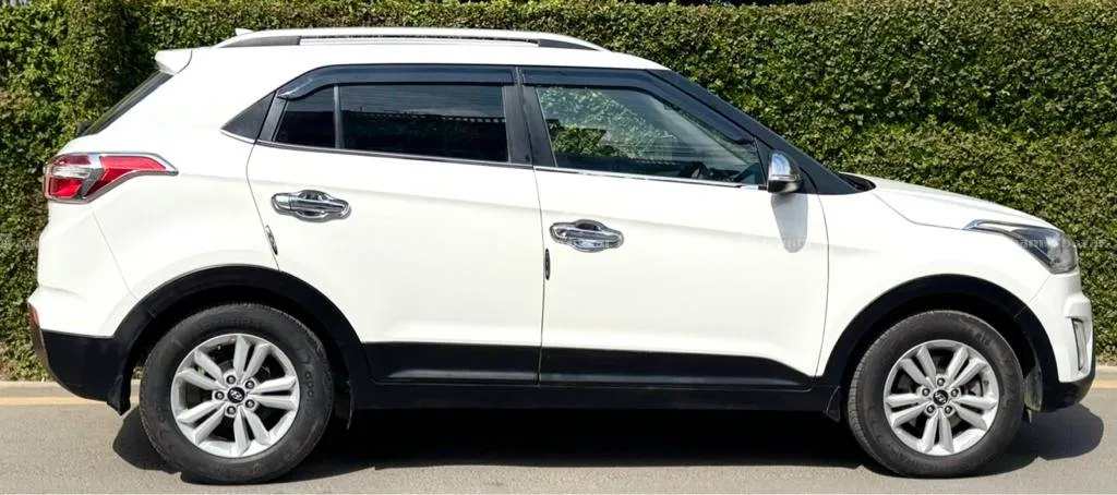 Hyundai creta sx+ 2016 petrol white fresh suv Sale 2