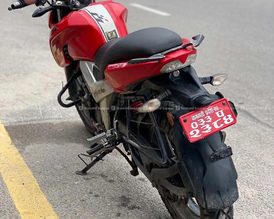 tvs rtr apache 160cc 2021model 133lot super fresh condition 3