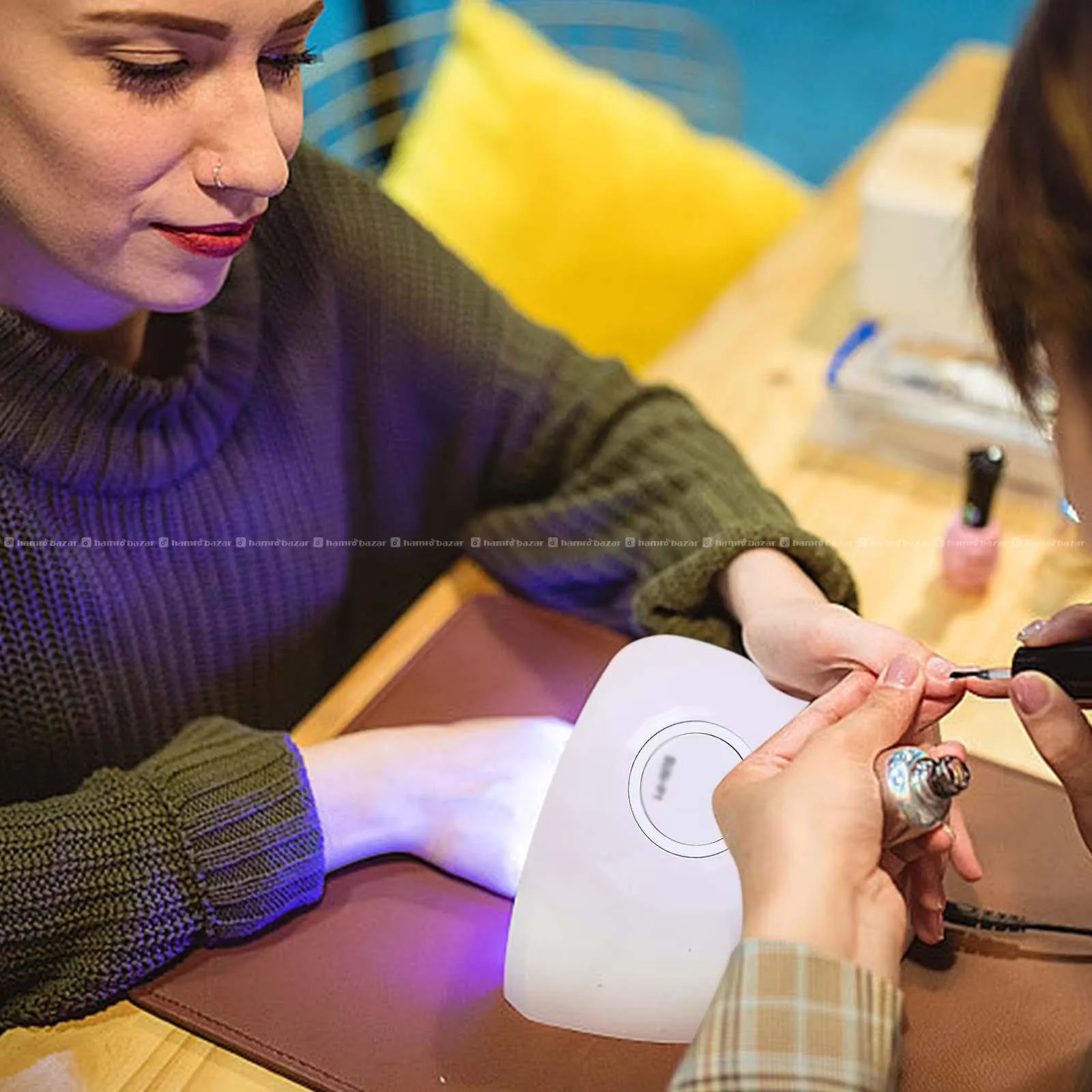 Nail Dryer Lamp Portable 54W UV LED 5