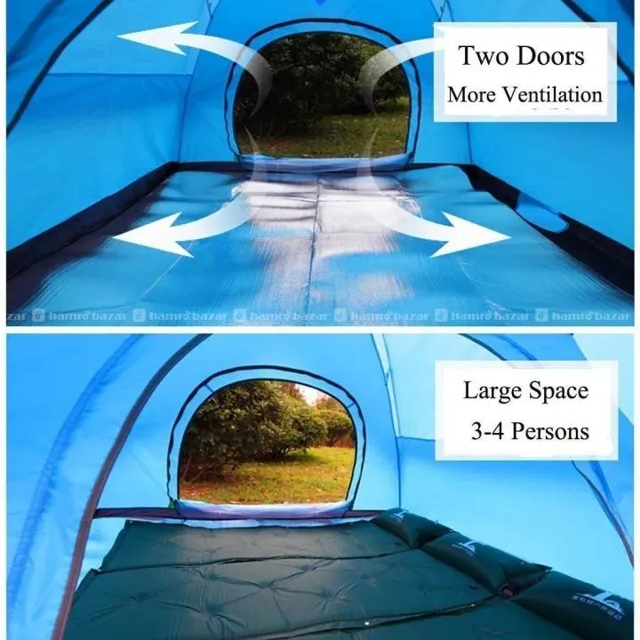 Camping Tent for 4-5 People Reliable & Waterproof 7