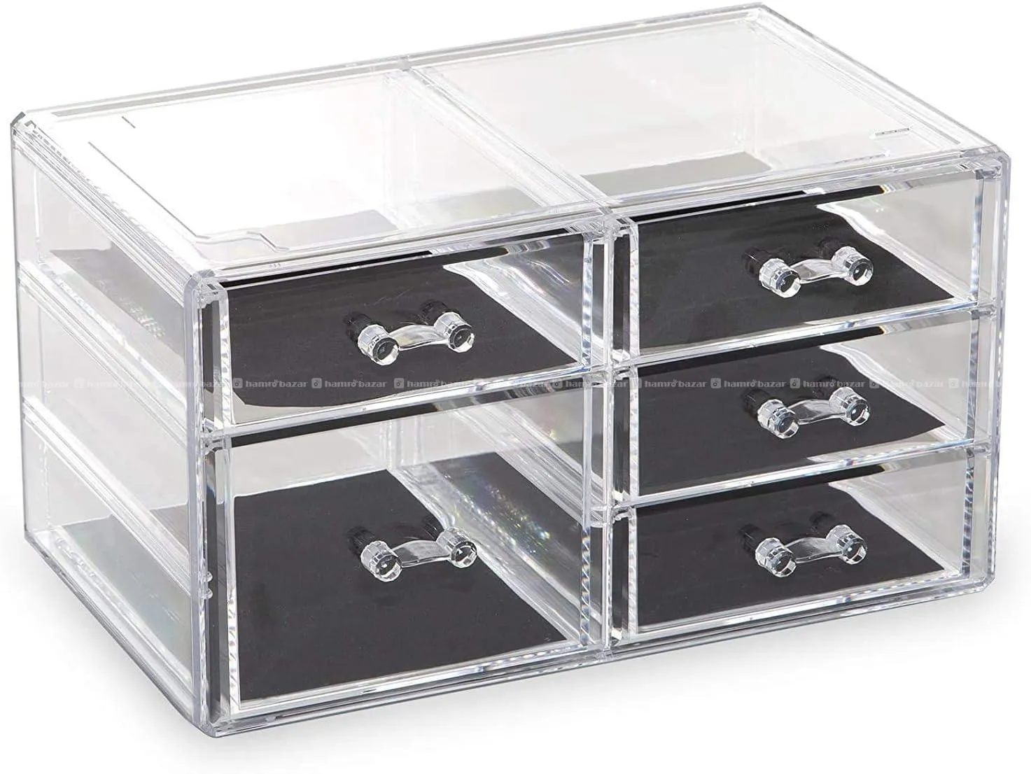 Clear Cosmetic Storage Box & Makeup Organizer 6