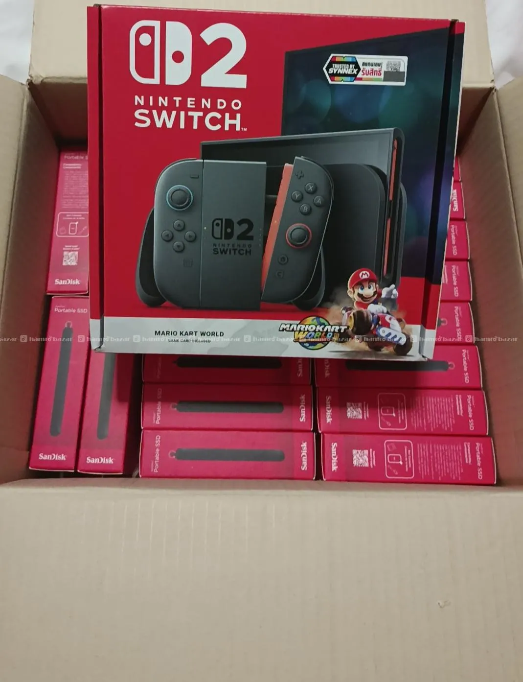 nintendo switch 2 with mario game 2