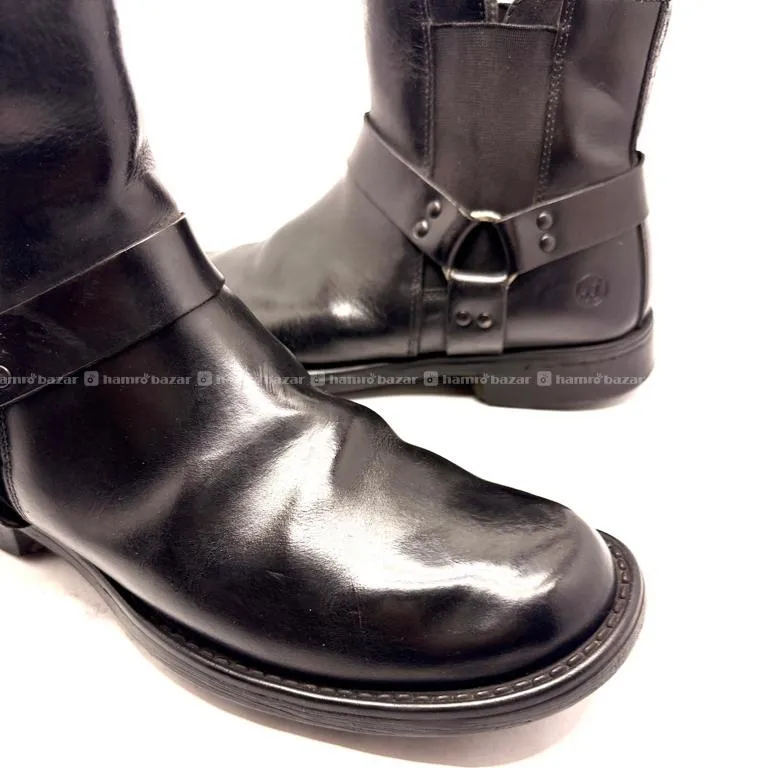 LEATHER HARNESS MENS BOOT 2
