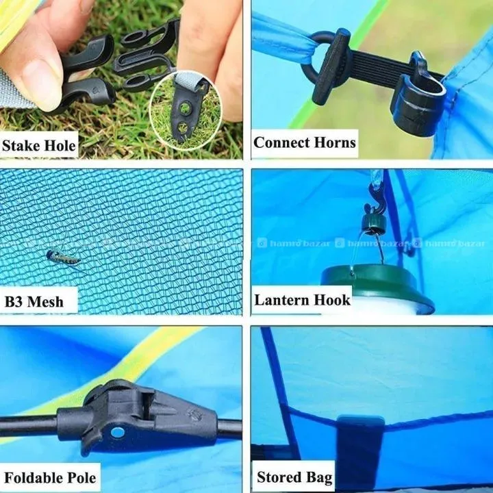 Camping Tent for 4-5 People Reliable & Waterproof 5