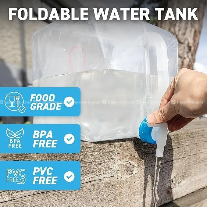 Water Storage Container Foldable 20L 7