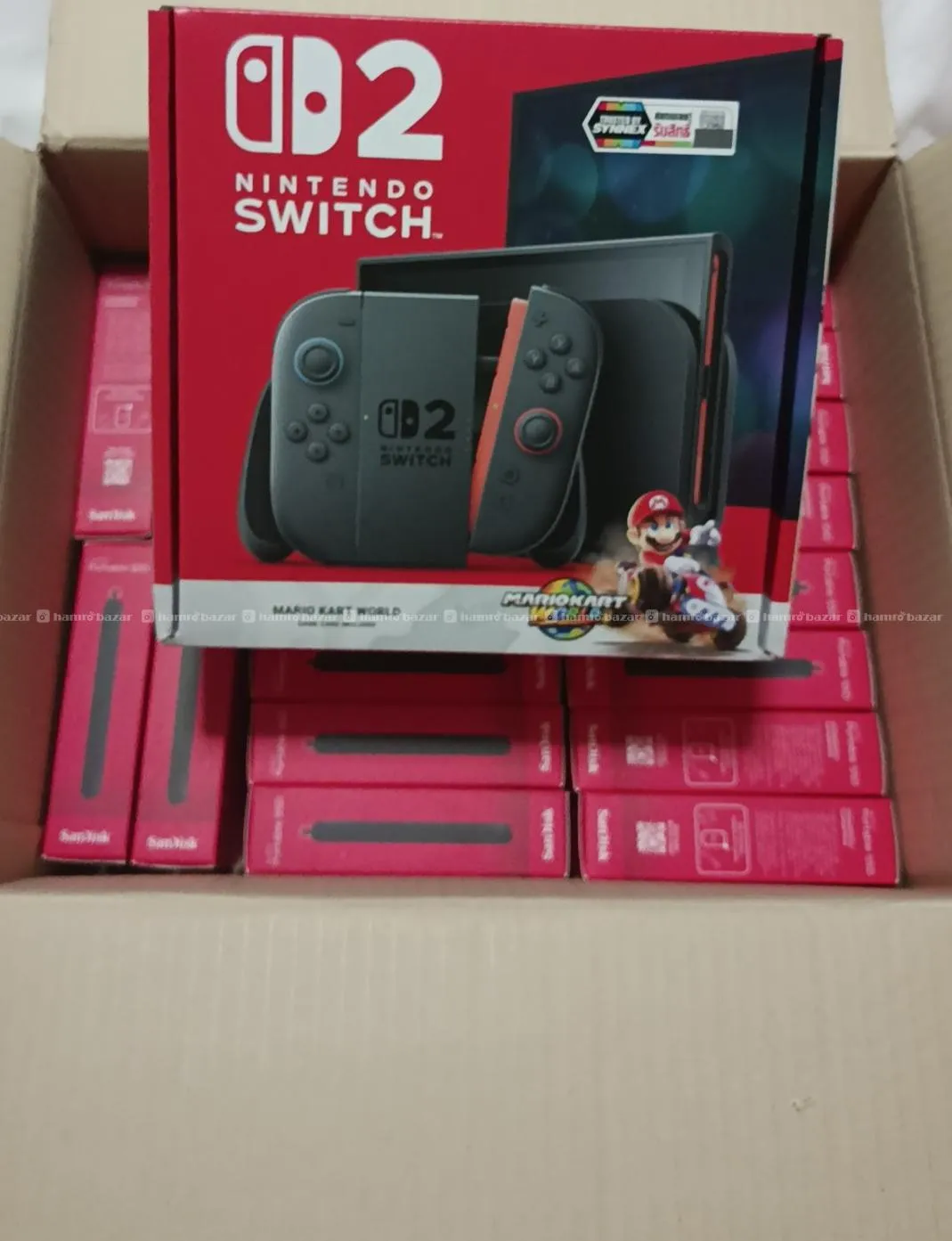 nintendo switch 2 with mario game