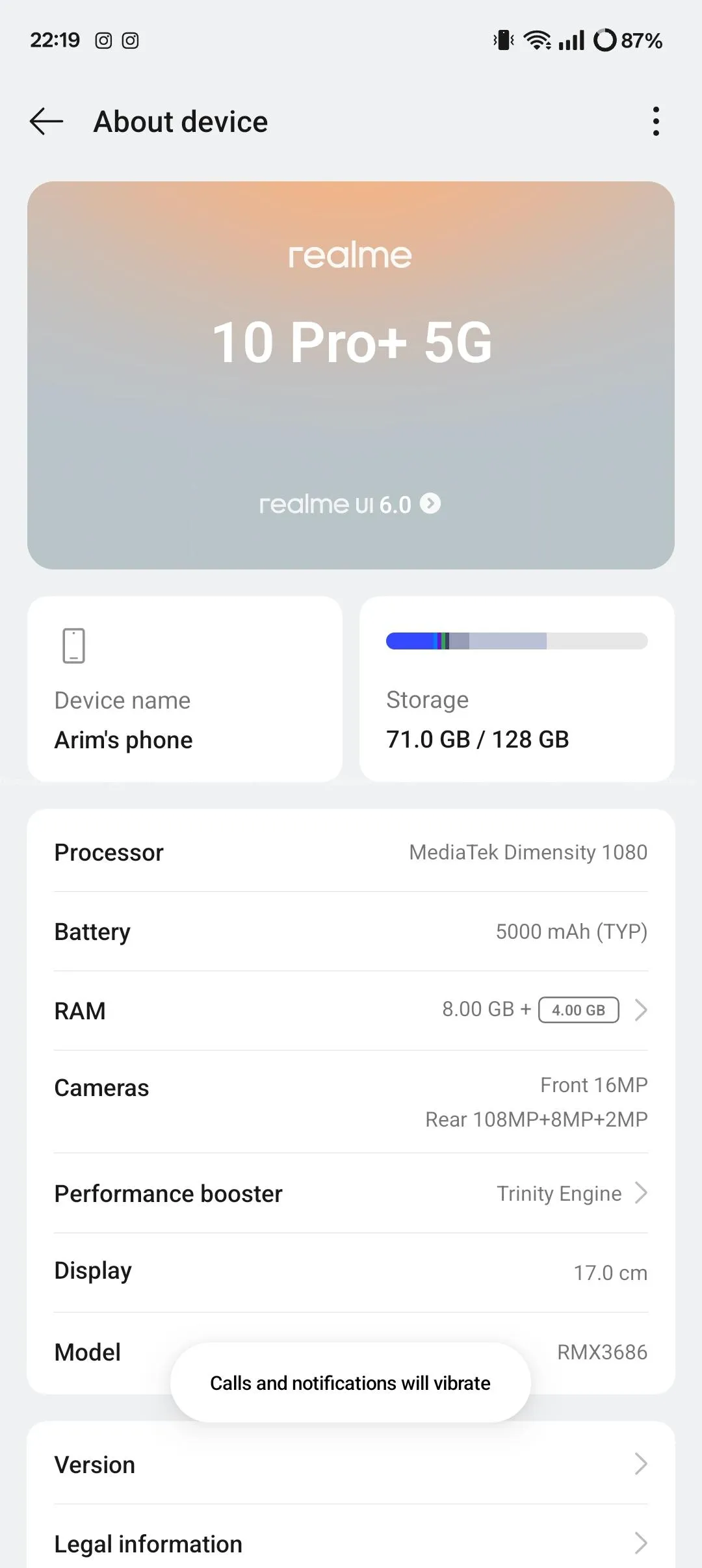 Realme 10pro+ best for gaming 3
