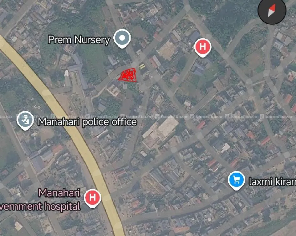 Land on Sale in Manahari Bazaar 3