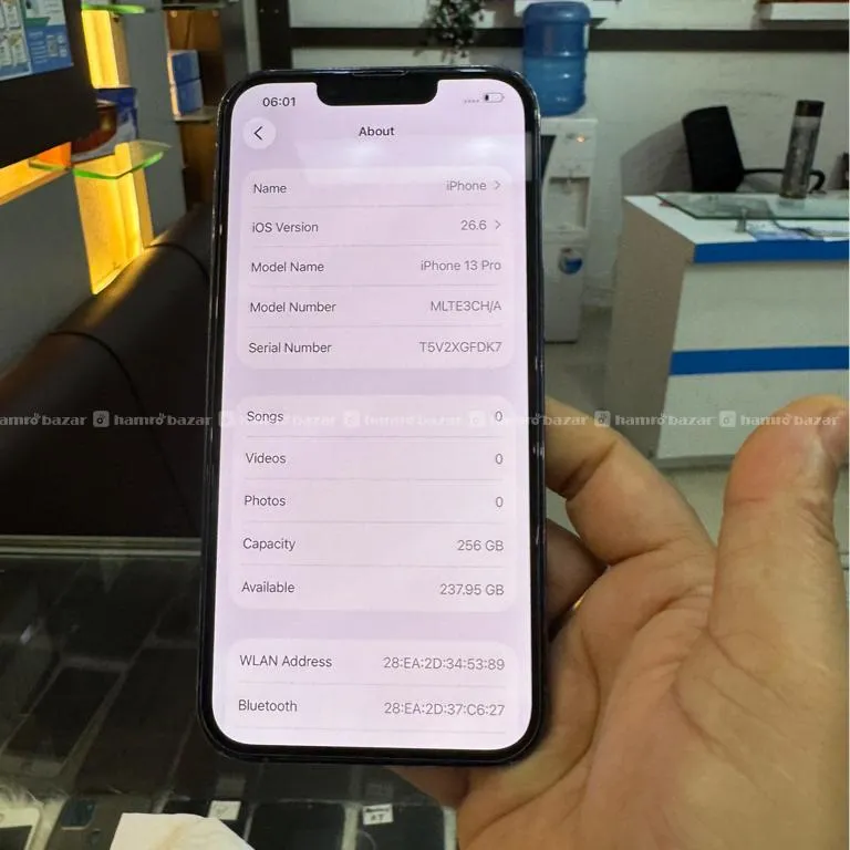 🔥 iPhone 13 Pro 256 GB | 91% Battery Health 🔥
सब 2
