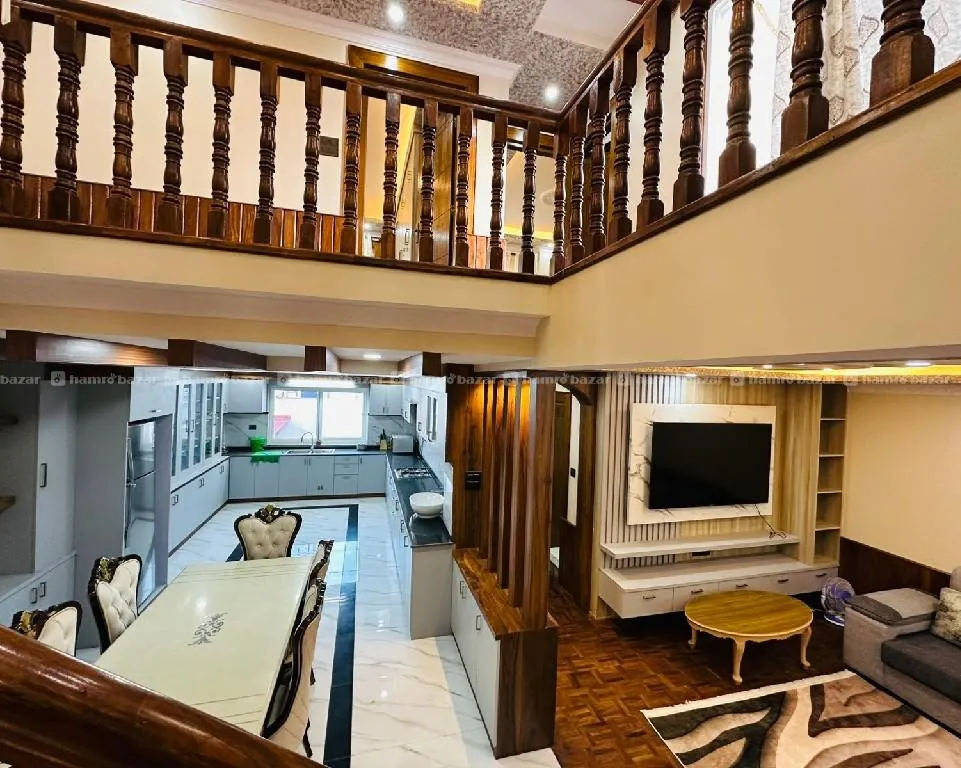 Full Furnished Semi Bunglow House On Sale at Bhangal 7