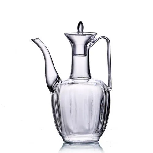 Tea pot Borosilicate Glass with Glass Handle 2
