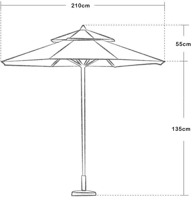 Umbrella | Portable Outdoor Large 4