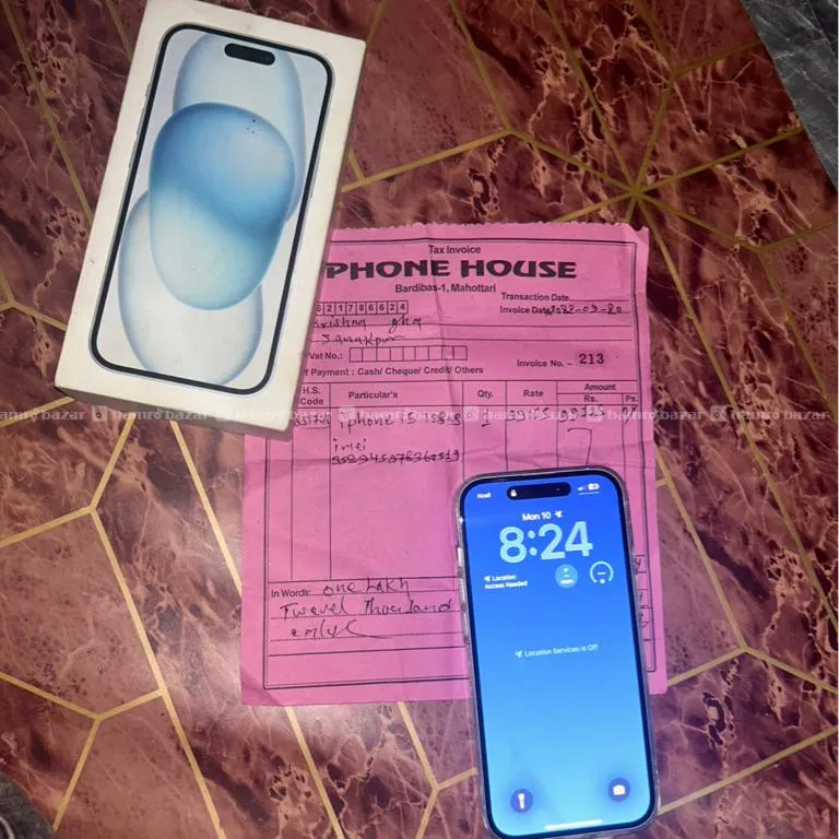iPhone 15 (128GB) (93%) ( Contact Us 9807755522) 2