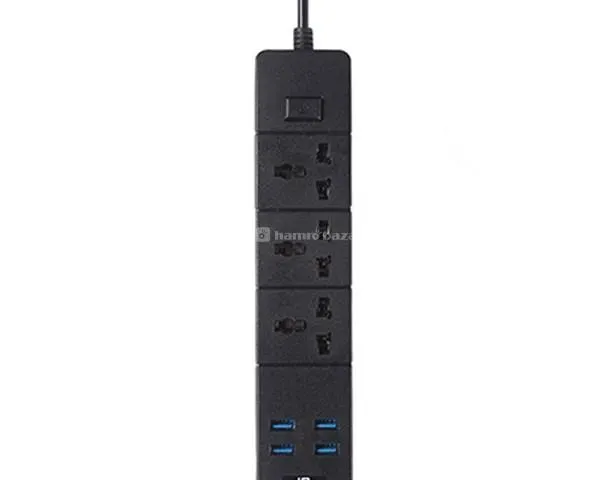 Lucky Hawk LH-T18 3 Way + fast charge 4 USB port LH-T18 Extension Power Code 4