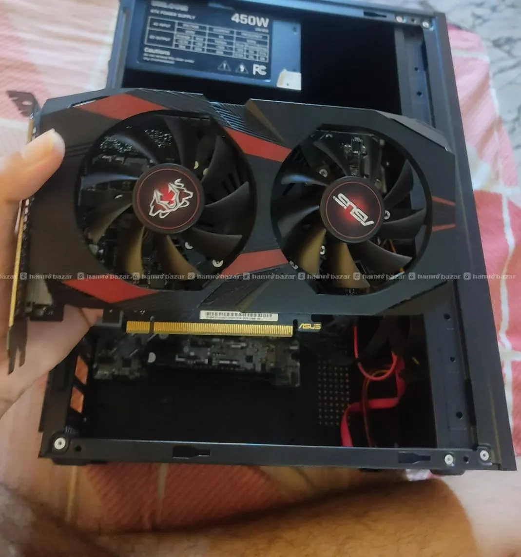 Pc with GPU Asus Cerberus gtx 1050 OC edition 2
