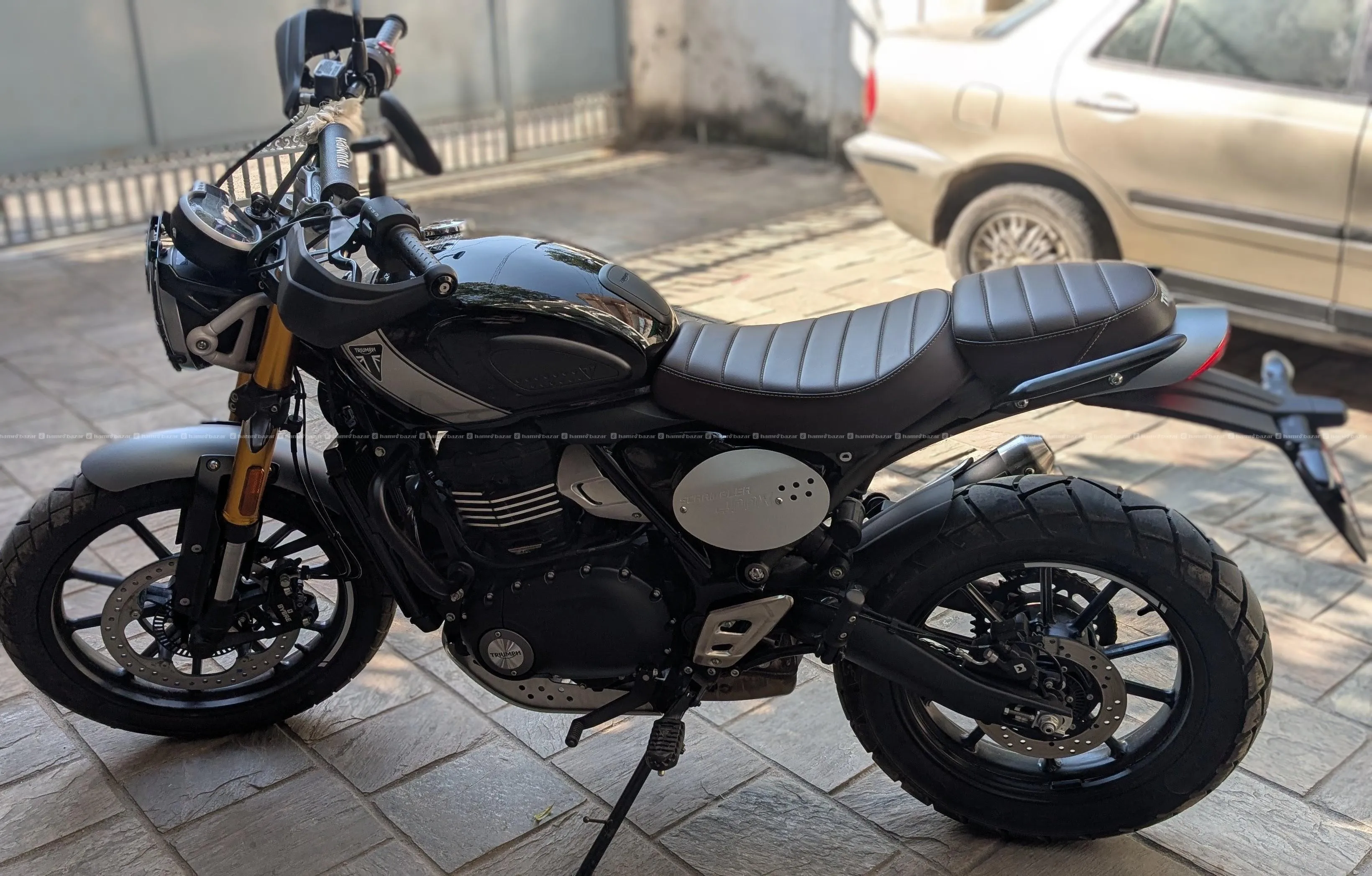 Triumph Scrambler 400x on sale 3