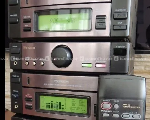 vintage Sanyo component hi-fi stereo system 3