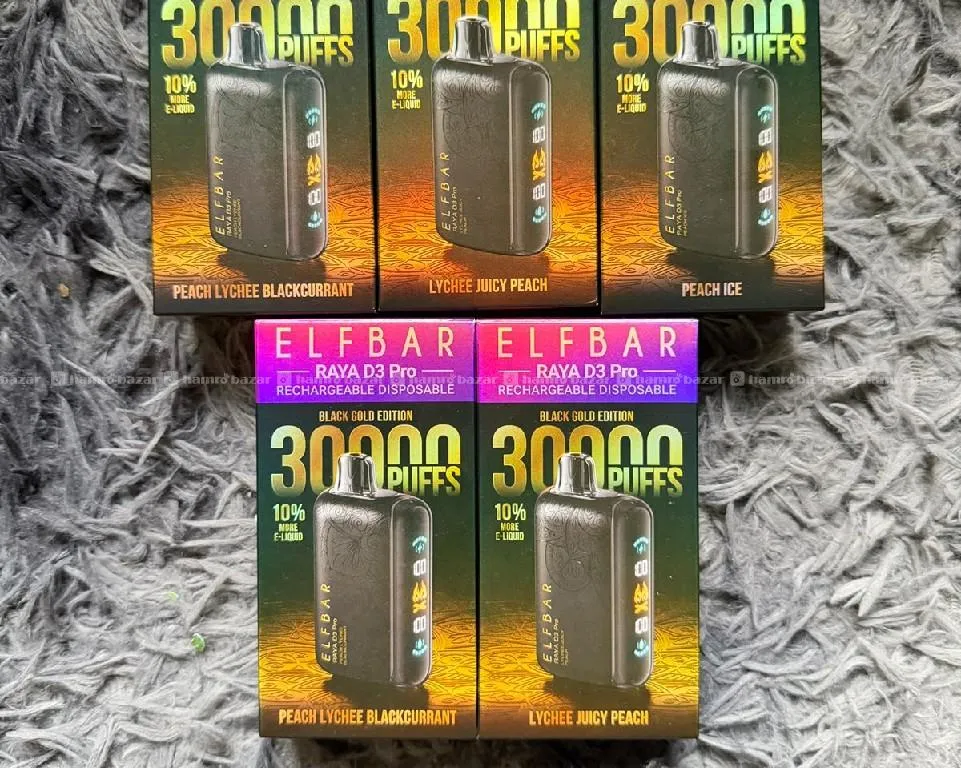 Elfbar D3 pro 30k Peach flavoured disposable