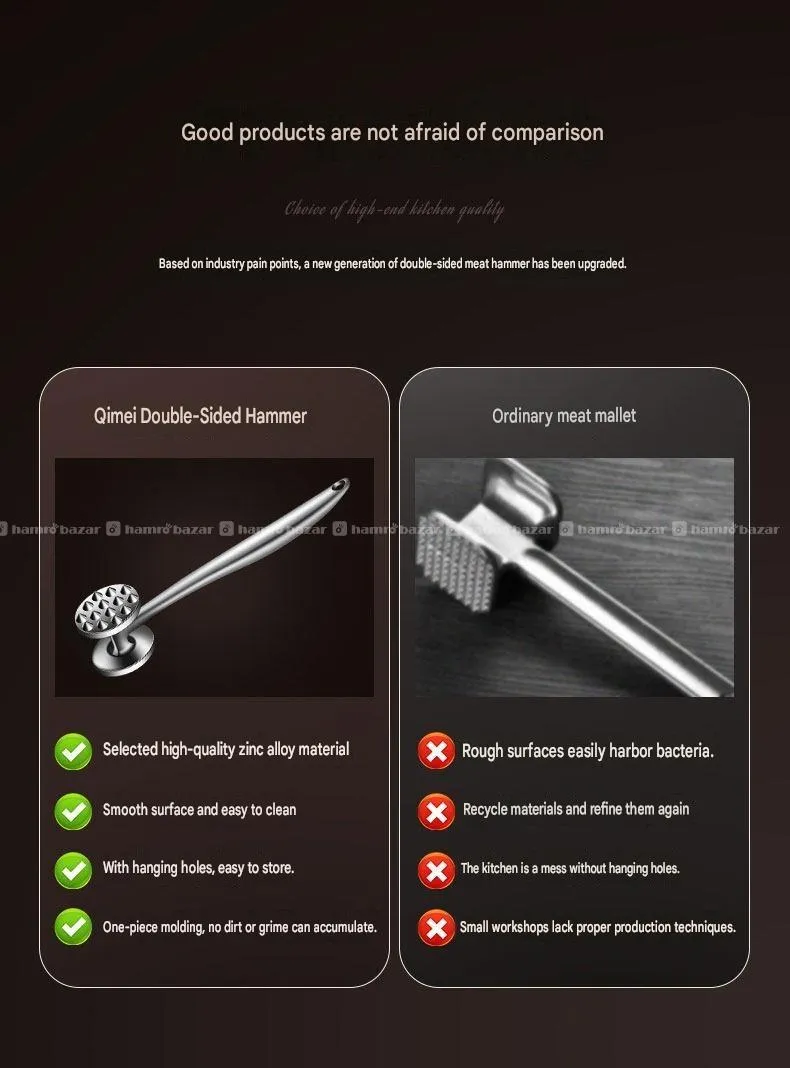 Meat Hammer | Tenderizer Heavy Duty 6